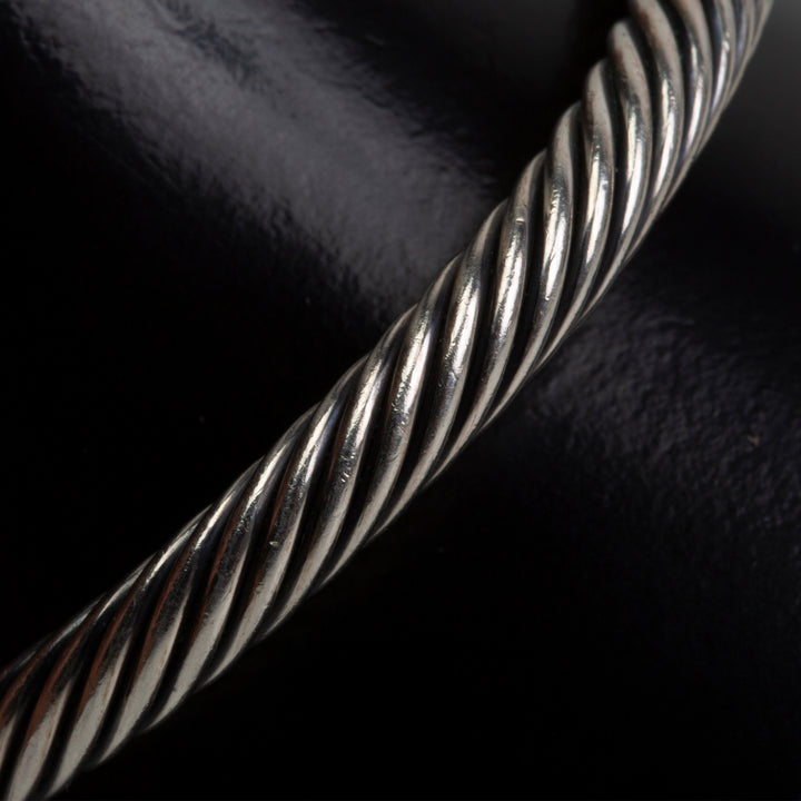 DAVID YURMAN Two-Tone X Classic Cable Station Bracelet