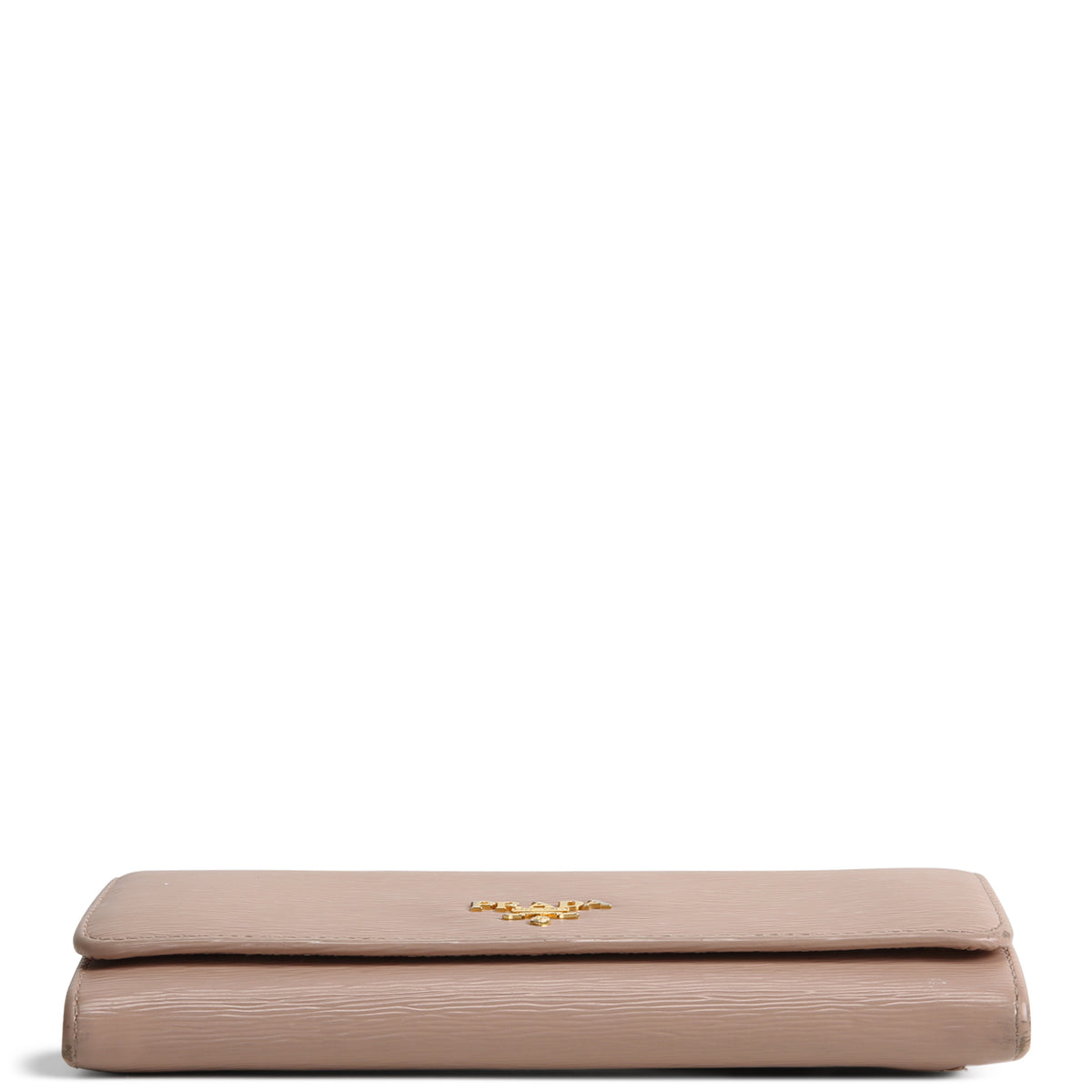 PRADA Saffiano Lux Leather Continental Wallet - Powder Pink OUTLET FINAL SALE