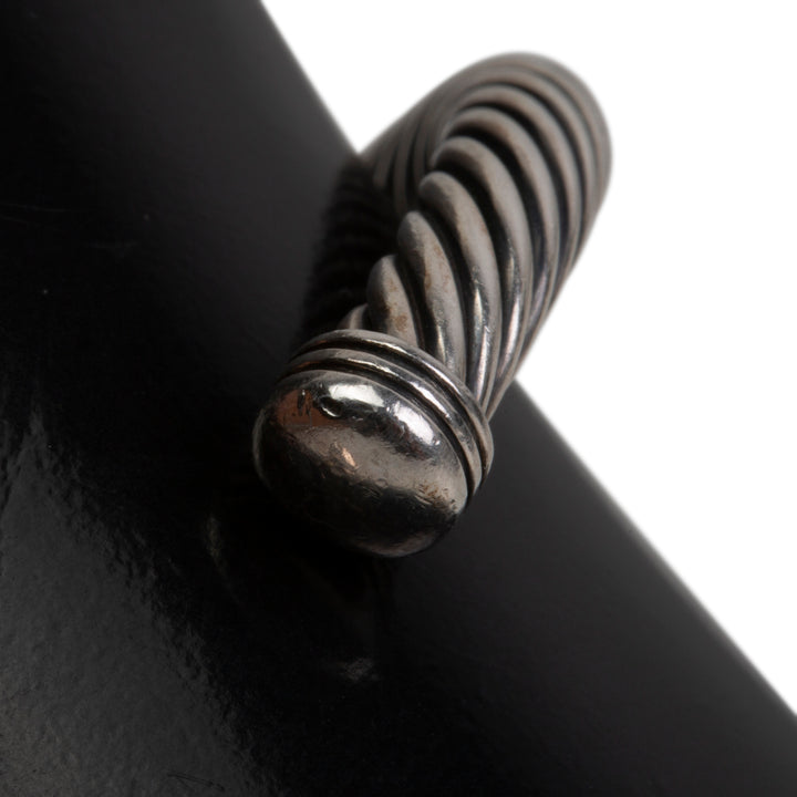 DAVID YURMAN Two-Tone X Classic Cable Station Bracelet