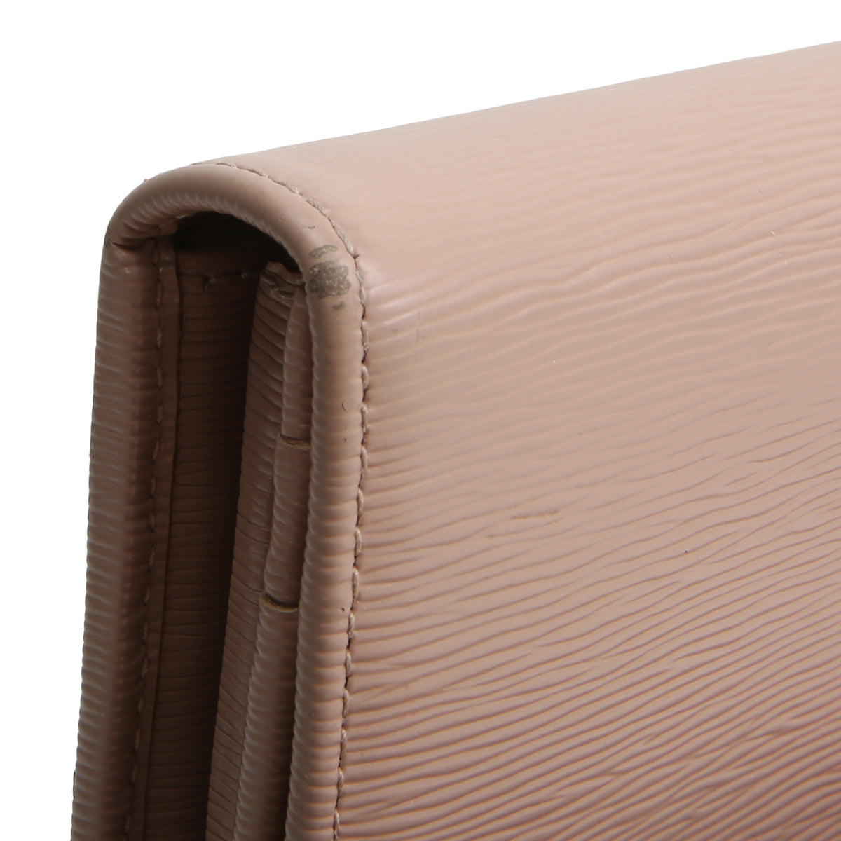 PRADA Saffiano Lux Leather Continental Wallet - Powder Pink OUTLET FINAL SALE