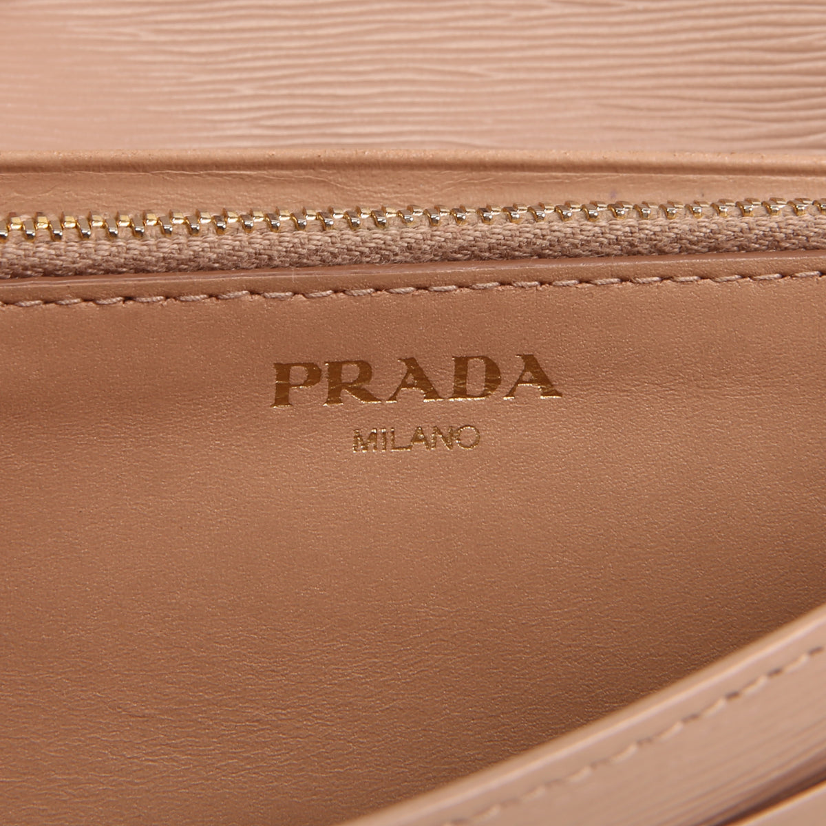 PRADA Saffiano Lux Leather Continental Wallet - Powder Pink OUTLET FINAL SALE