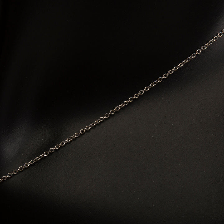TIFFANY & CO. Platinum Diamond Key Star Pendant Necklace