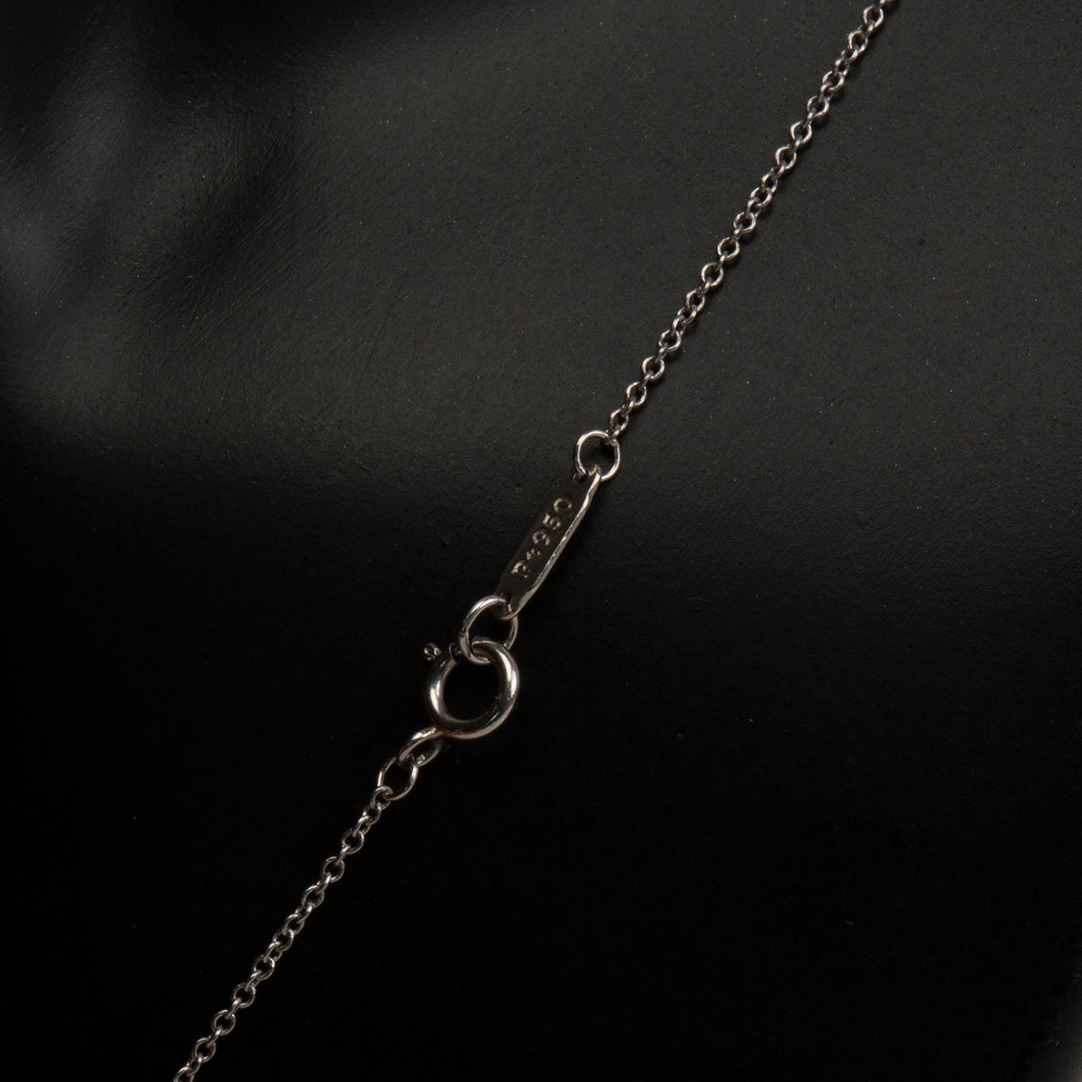 TIFFANY &amp; CO. Platinum Diamond Key Star Pendant Necklace