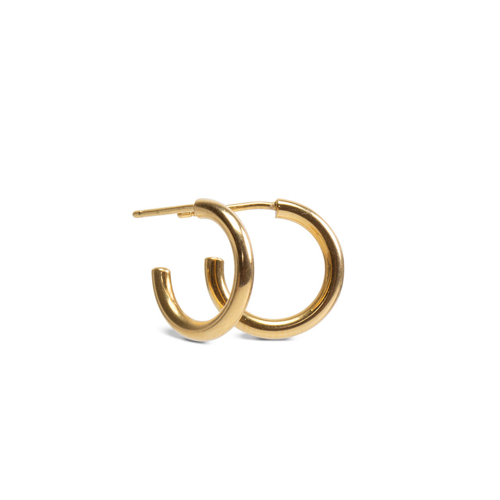 TIFFANY & CO. 1/2 Inch Hoop Earrings Pair