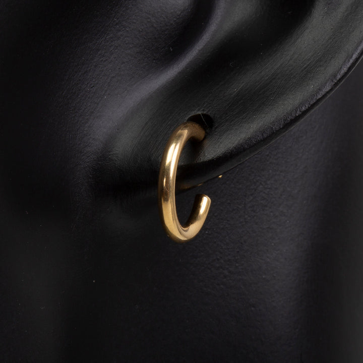 TIFFANY & CO. 1/2 Inch Hoop Earrings Pair