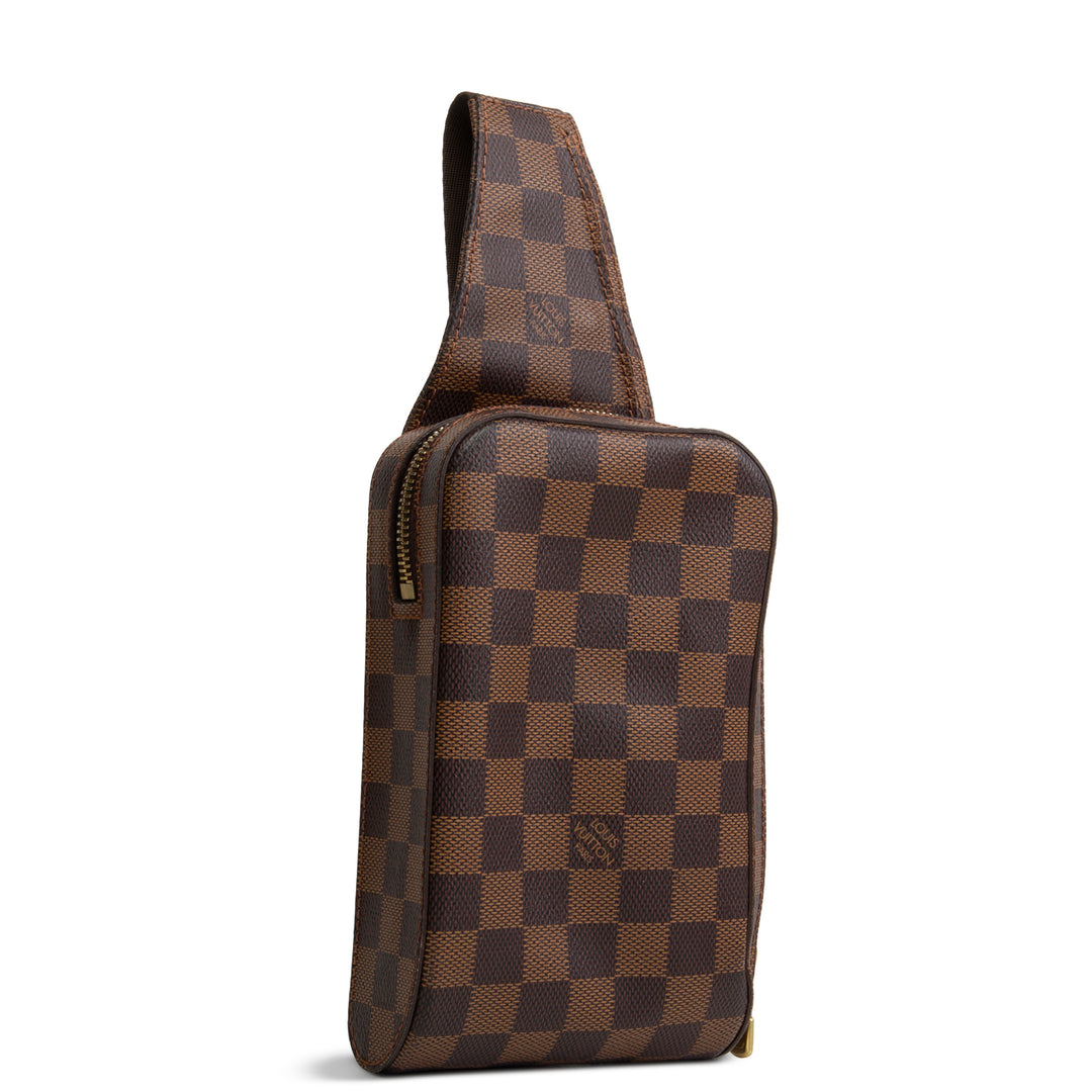 LOUIS VUITTON Damier Ebene Geronimos Sling Bag