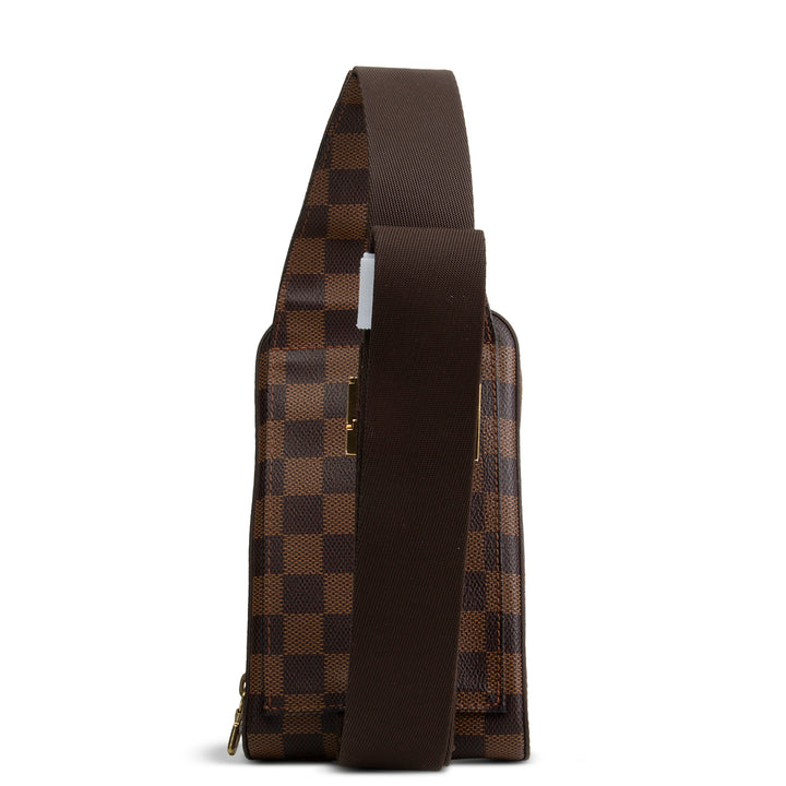 LOUIS VUITTON Damier Ebene Geronimos Sling Bag