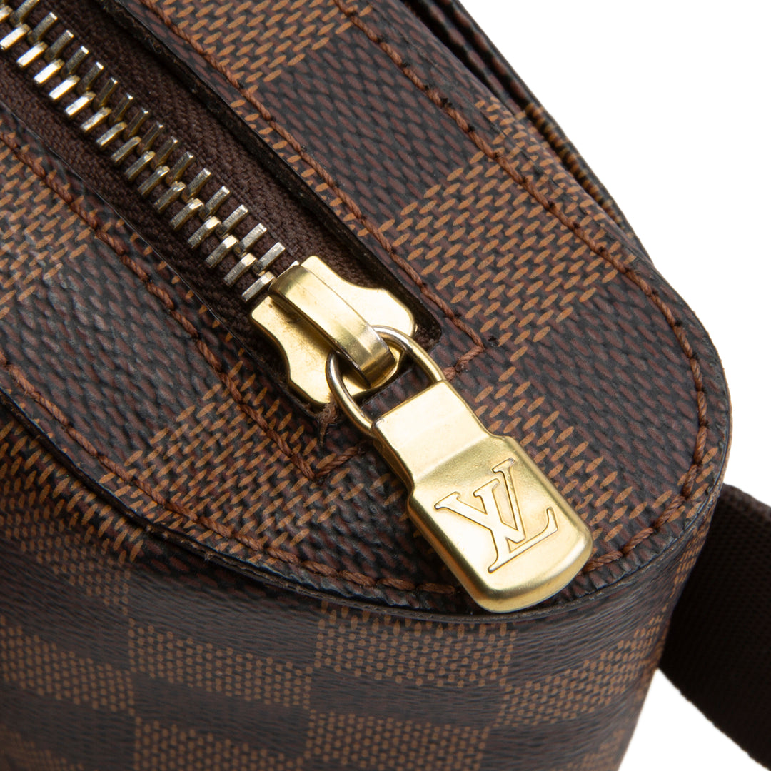 LOUIS VUITTON Damier Ebene Geronimos Sling Bag