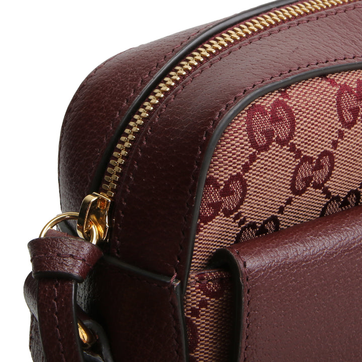 GUCCI GG Canvas Horsebit 1955 Small