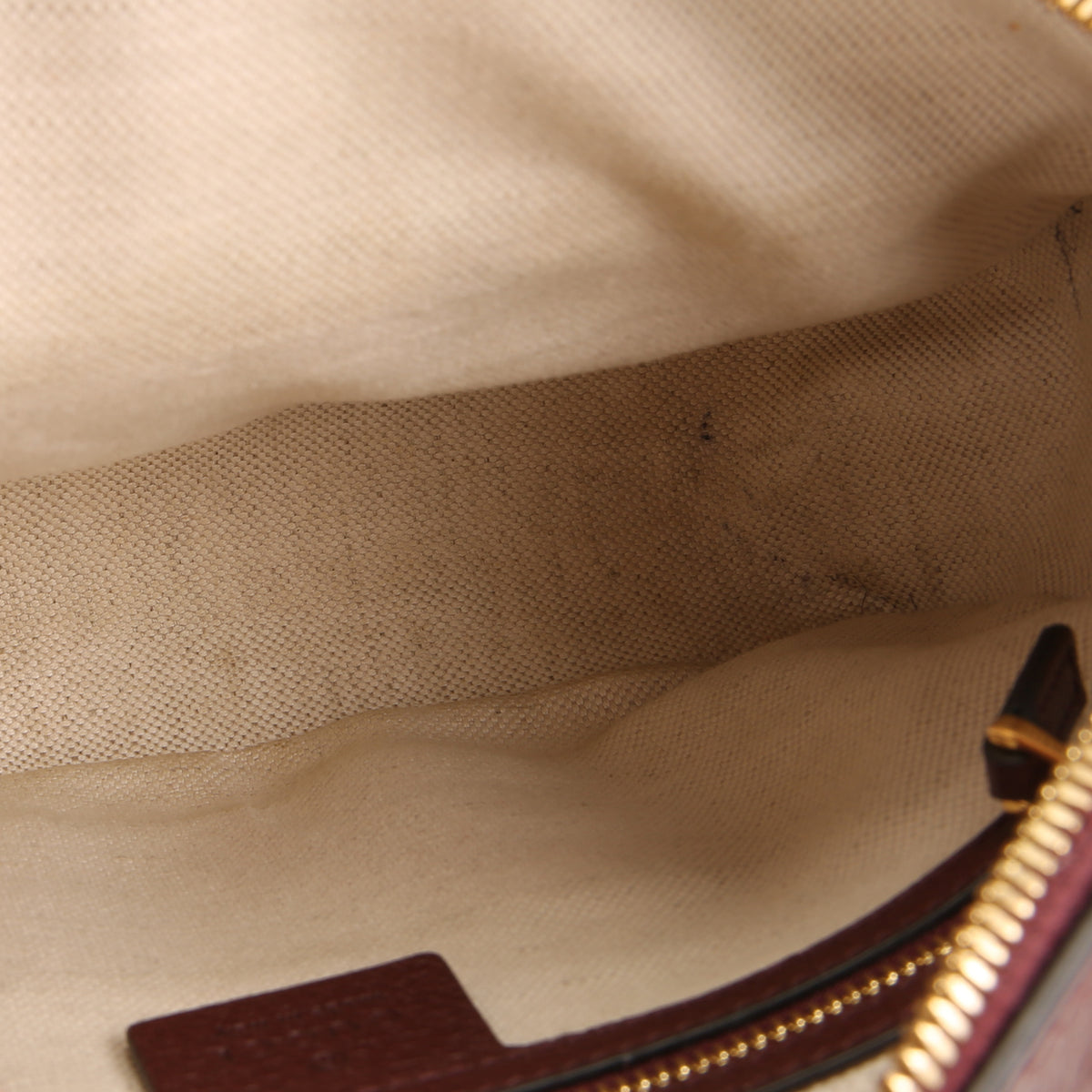 GUCCI GG Canvas Horsebit 1955 Small