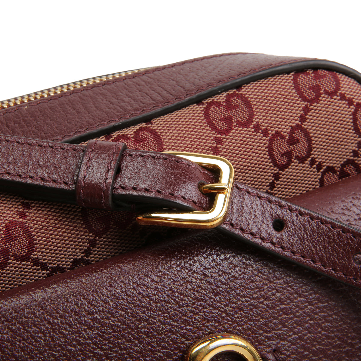 GUCCI GG Canvas Horsebit 1955 Small
