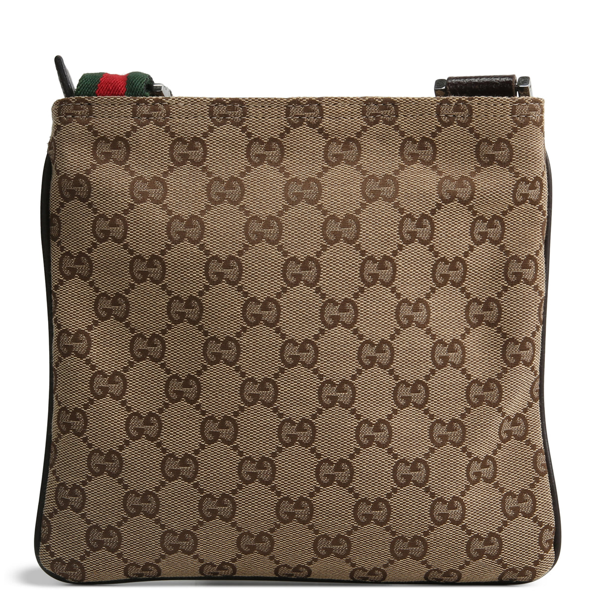 GUCCI GG Canvas Web Strap Messenger Bag OUTLET FINAL SALE