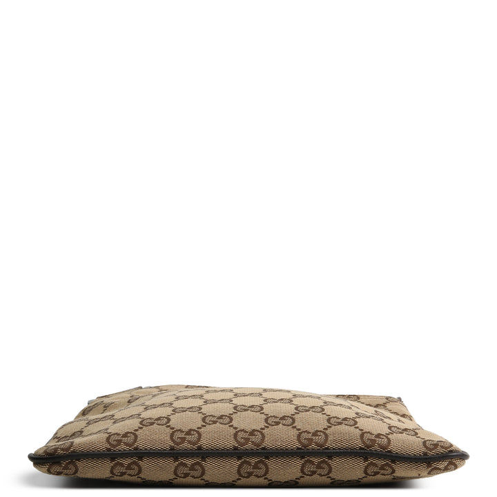 GUCCI GG Canvas Web Strap Messenger Bag OUTLET FINAL SALE