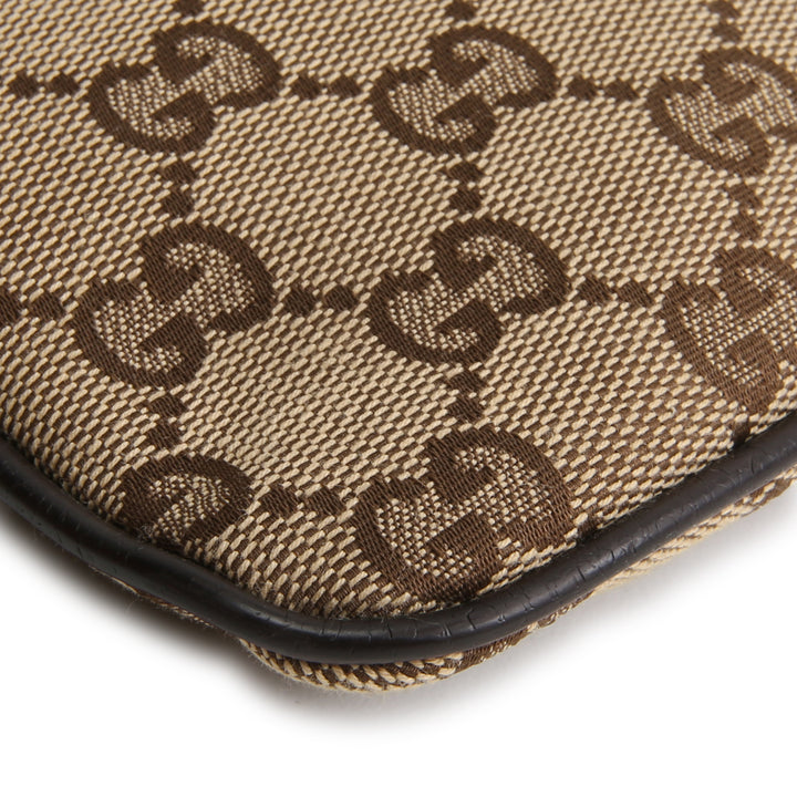 GUCCI GG Canvas Web Strap Messenger Bag OUTLET FINAL SALE