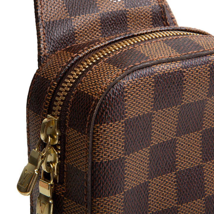 LOUIS VUITTON Damier Ebene Geronimos Sling Bag