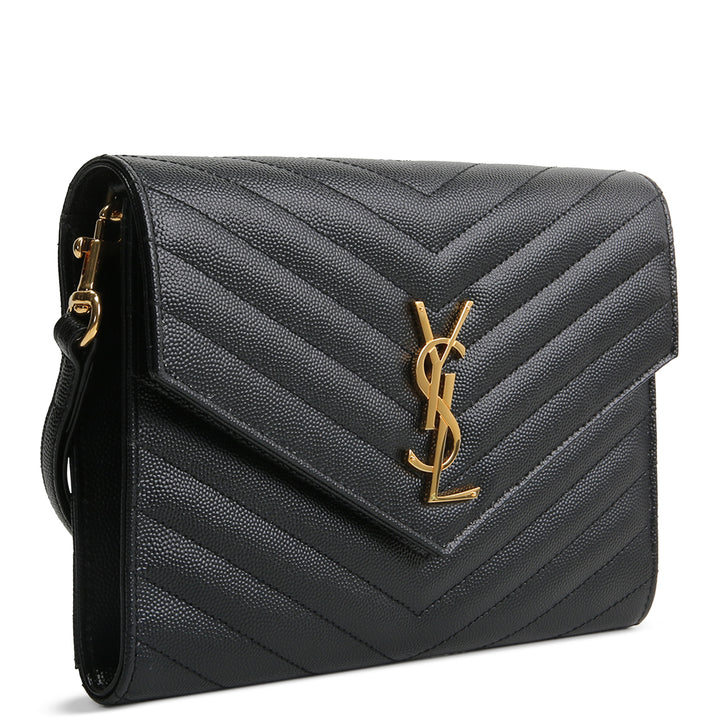 SAINT LAURENT Cassandre Flap Wristlet