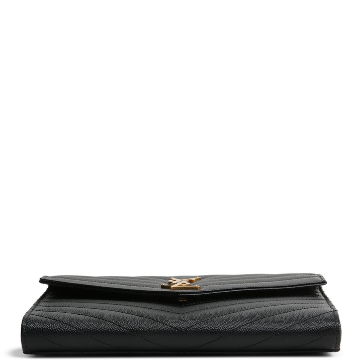 SAINT LAURENT Cassandre Flap Wristlet