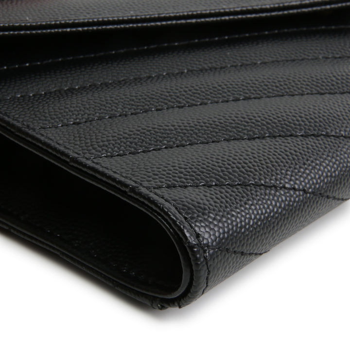 SAINT LAURENT Cassandre Flap Wristlet