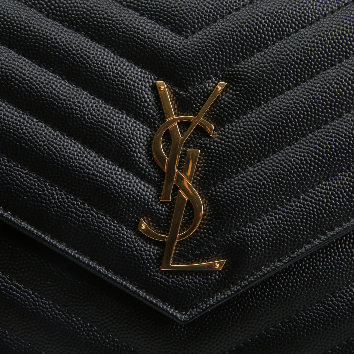 SAINT LAURENT Cassandre Flap Wristlet