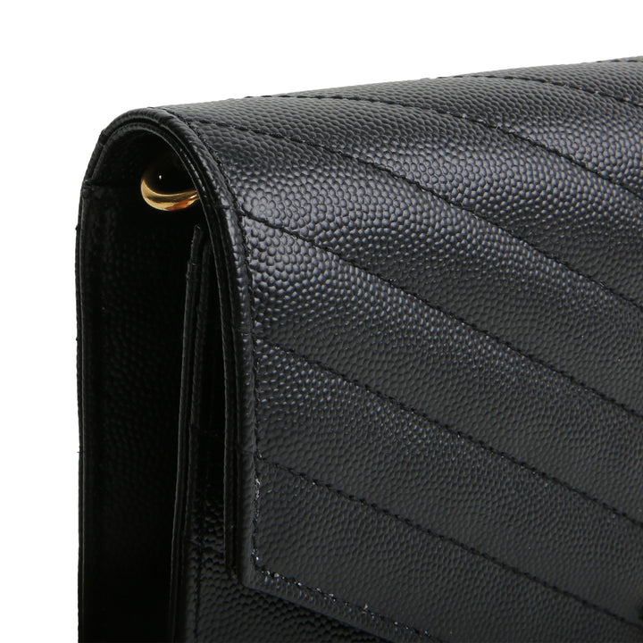 SAINT LAURENT Cassandre Flap Wristlet