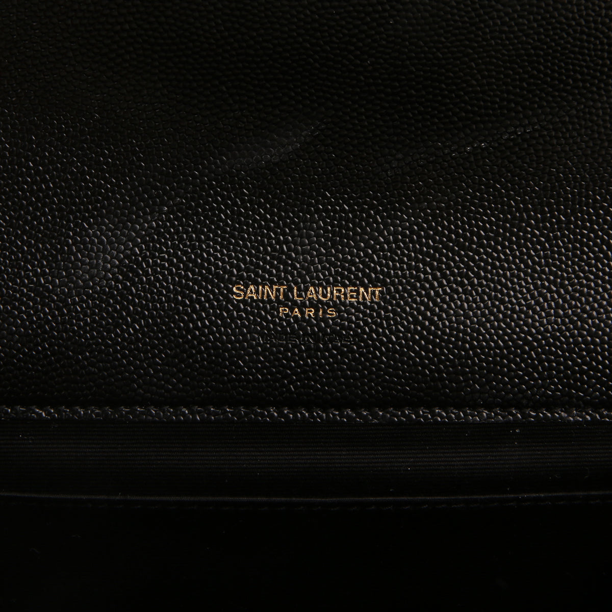 SAINT LAURENT Cassandre Flap Wristlet