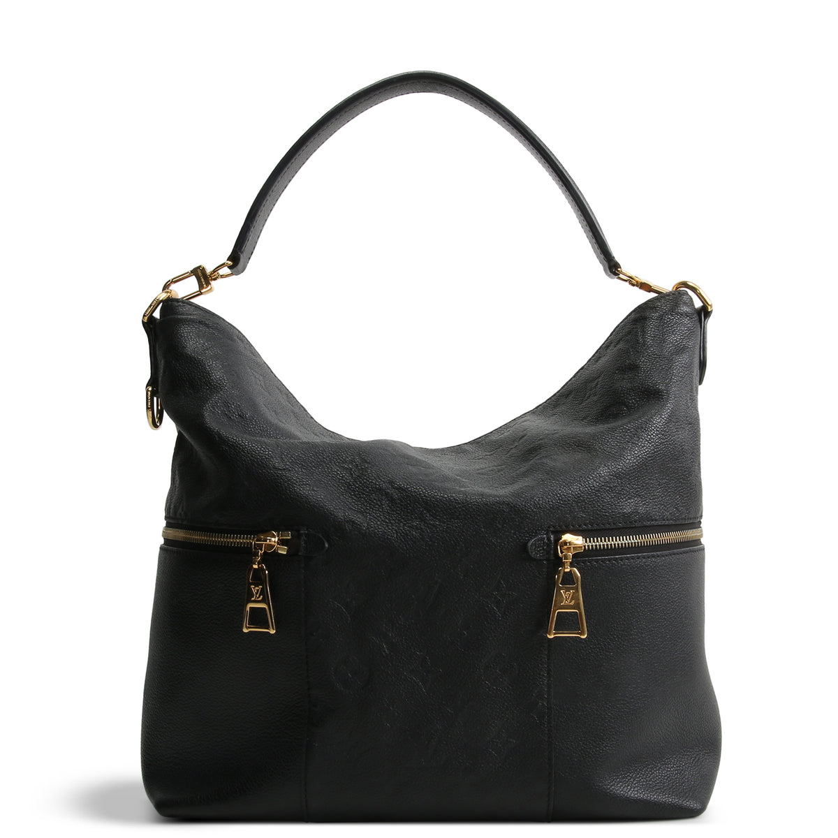 LOUIS VUITTON Monogram Empreinte Melie Hobo - Black OUTLET FINAL SALE