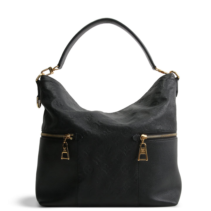 LOUIS VUITTON Monogram Empreinte Melie Hobo - Black OUTLET FINAL SALE