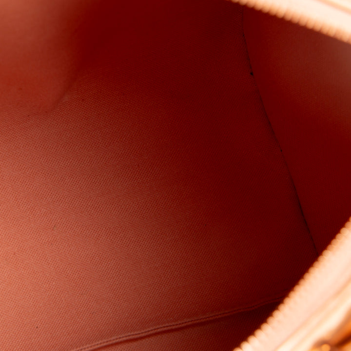 LOUIS VUITTON Monogram Vernis Miroir Speedy Bandouliere 25 - Copper