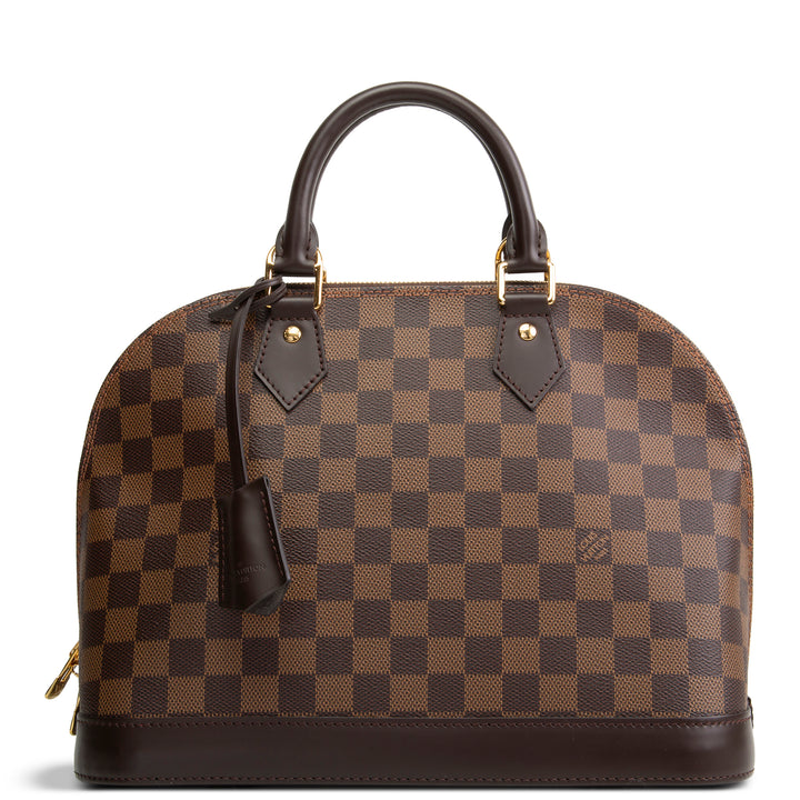 LOUIS VUITTON Damier Ebene Alma PM