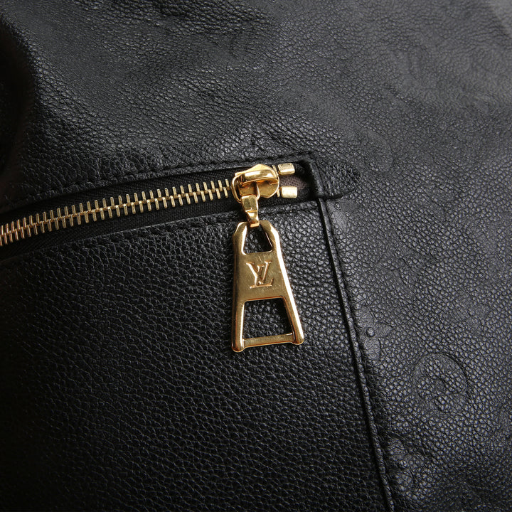 LOUIS VUITTON Monogram Empreinte Melie Hobo - Black OUTLET FINAL SALE