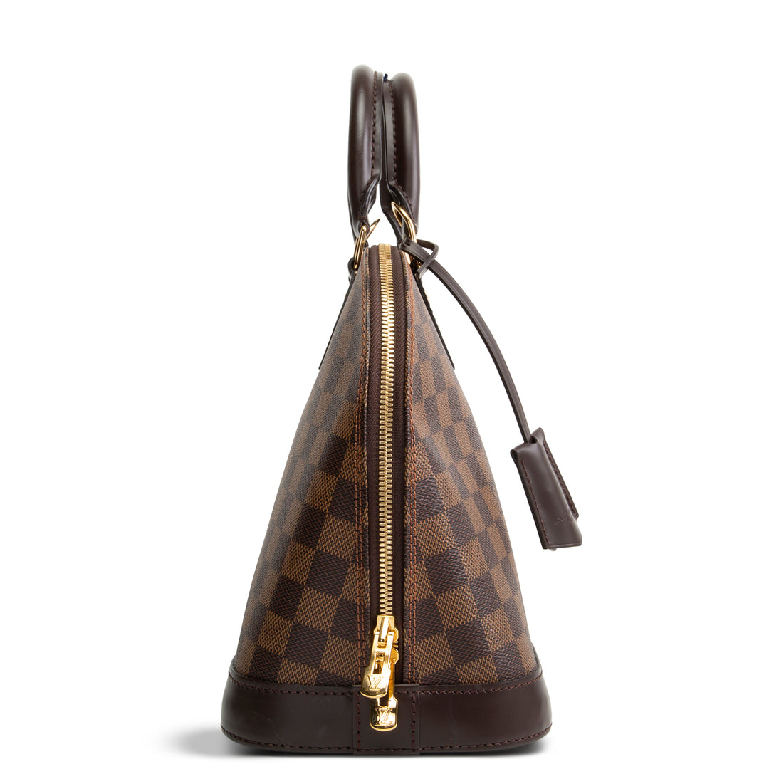 LOUIS VUITTON Damier Ebene Alma PM