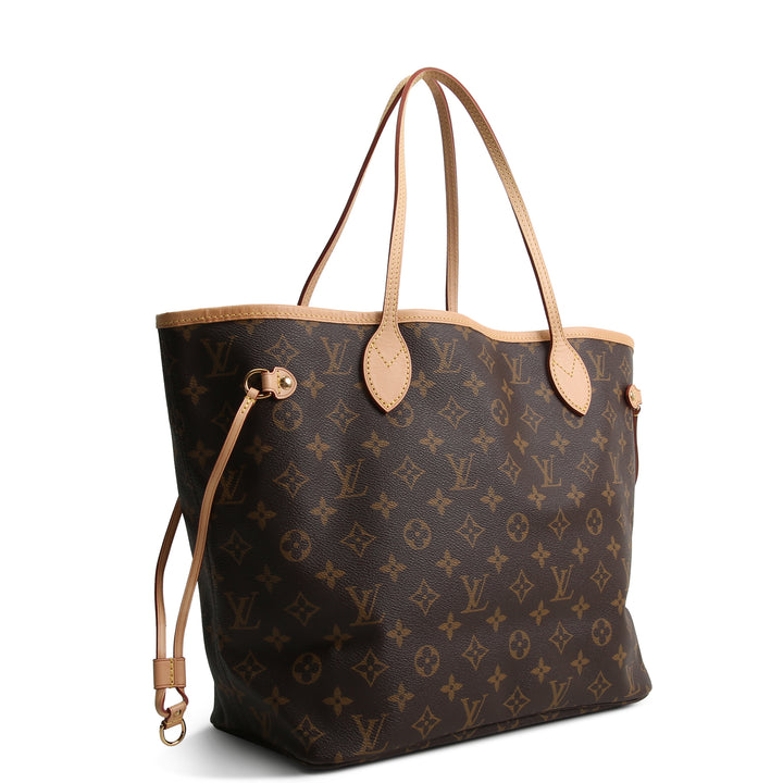 LOUIS VUITTON Monogram Neverfull MM w/ Pouch