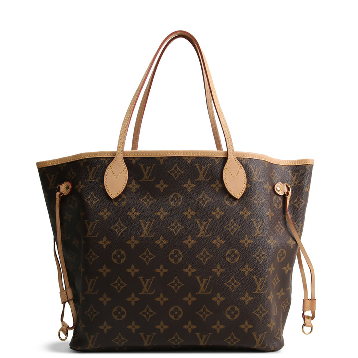 LOUIS VUITTON Monogram Neverfull MM w/ Pouch