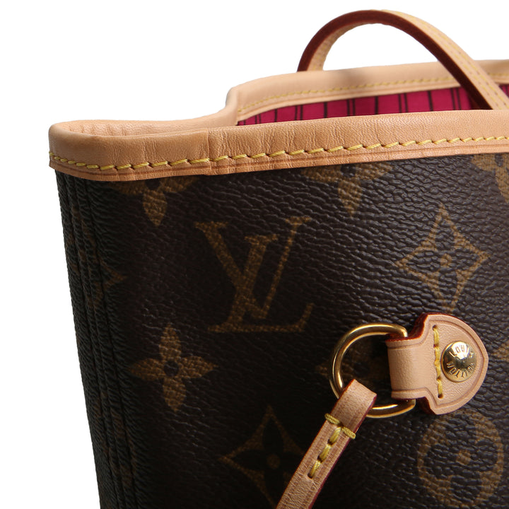 LOUIS VUITTON Monogram Neverfull MM w/ Pouch