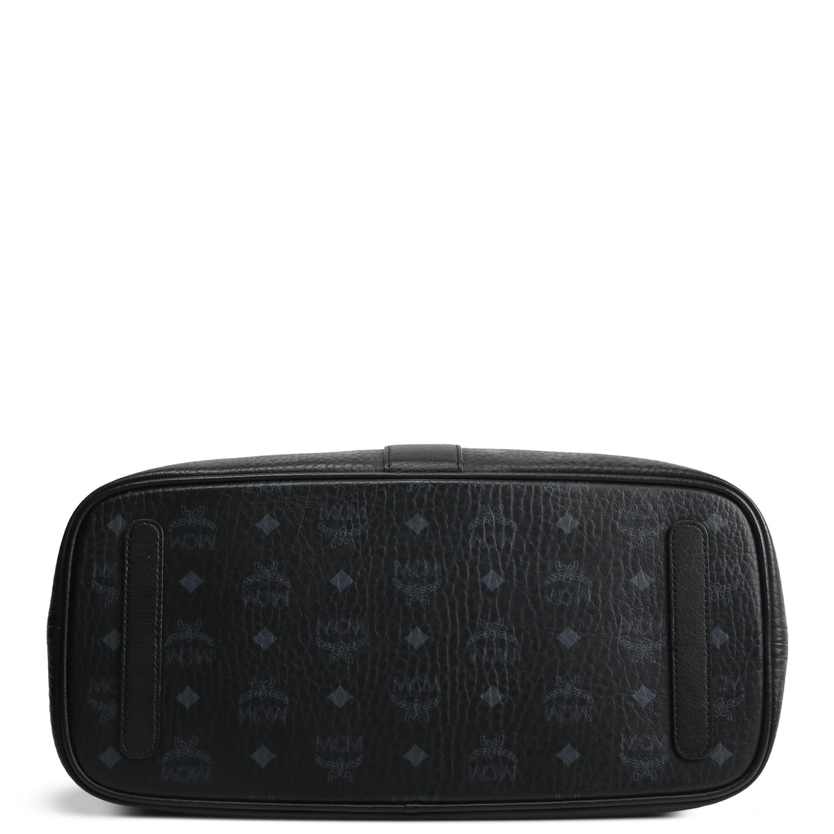 MCM Black Reversible Liz Tote Visetos - No Pouch