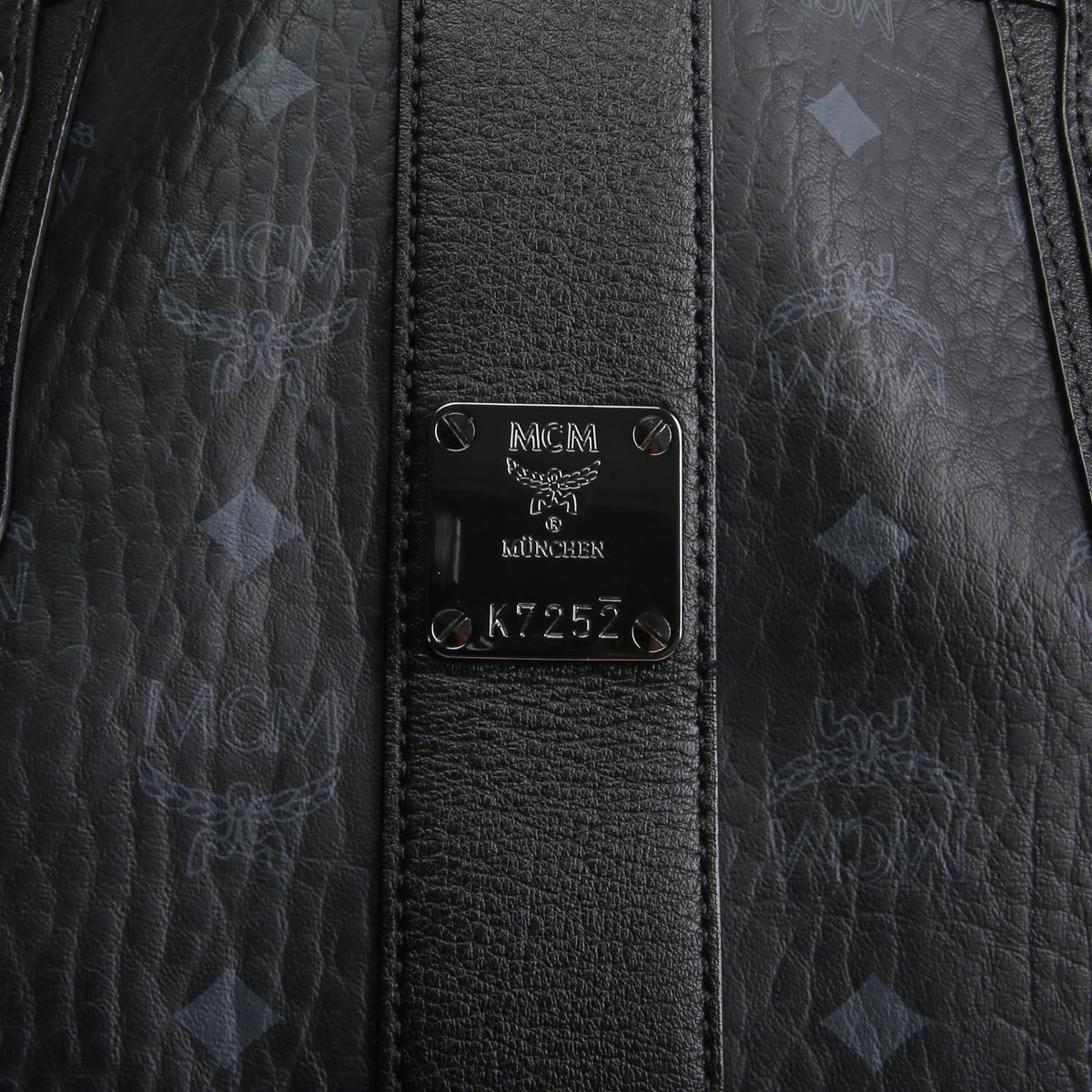 MCM Black Reversible Liz Tote Visetos - No Pouch