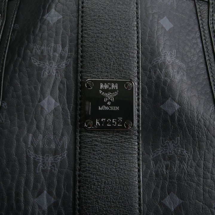 MCM Black Reversible Liz Tote Visetos - No Pouch