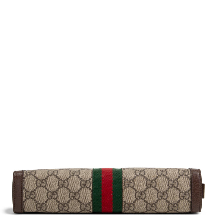 GUCCI GG Supreme Web Ophidia Pouch