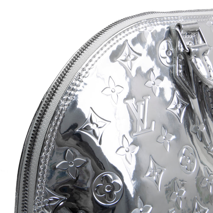 LOUIS VUITTON Monogram Vernis Miroir Alma GM - Silver