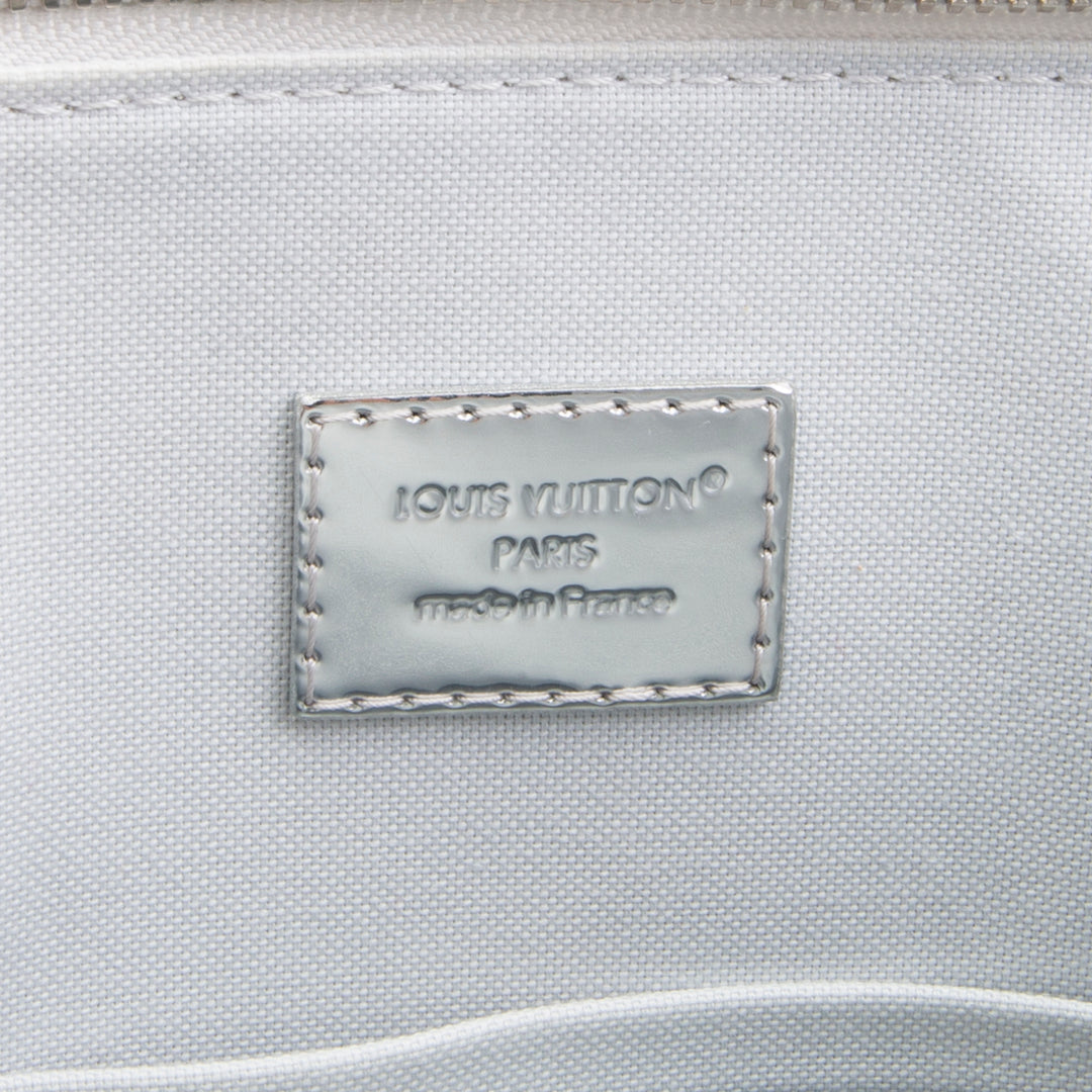 LOUIS VUITTON Monogram Vernis Miroir Alma GM - Silver