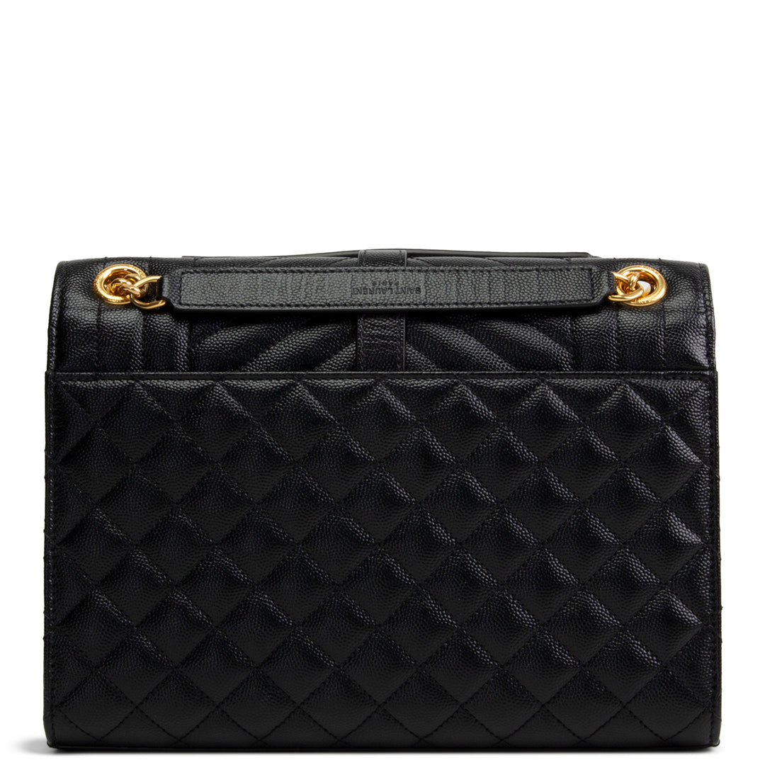 SAINT LAURENT Medium Triquilt Envelope Flap Bag