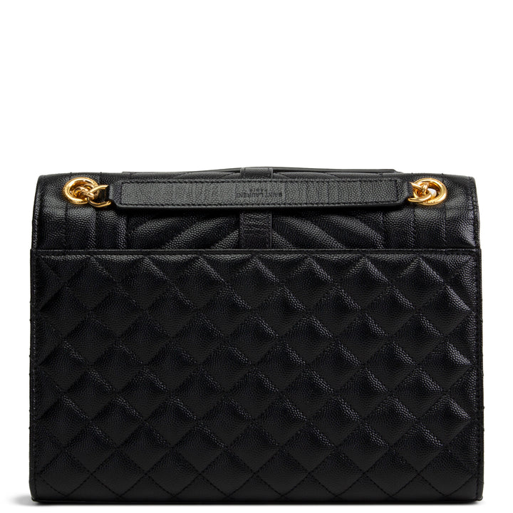 SAINT LAURENT Medium Triquilt Envelope Flap Bag