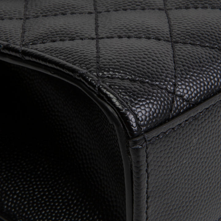 SAINT LAURENT Medium Triquilt Envelope Flap Bag