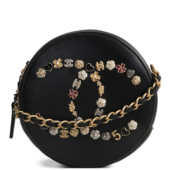 CHANEL Lucky Charms Round Clutch