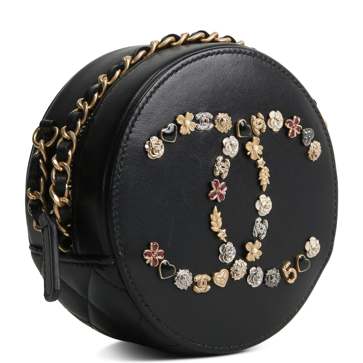 CHANEL Lucky Charms Round Clutch