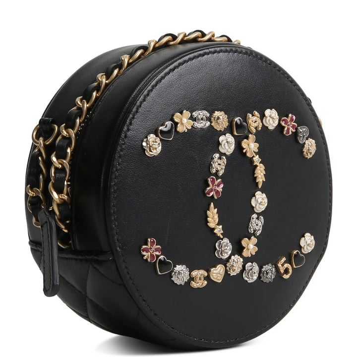 CHANEL Lucky Charms Round Clutch