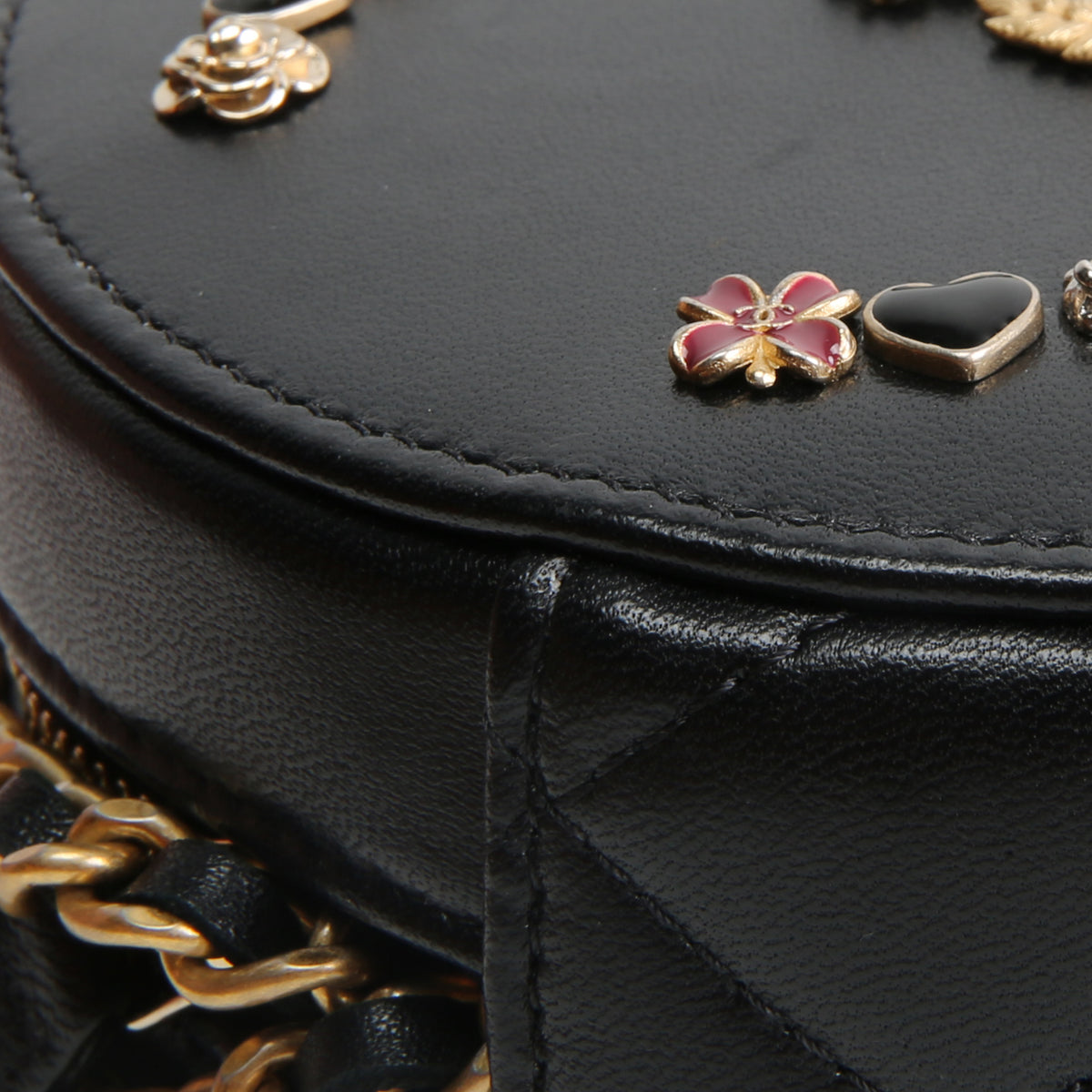 CHANEL Lucky Charms Round Clutch
