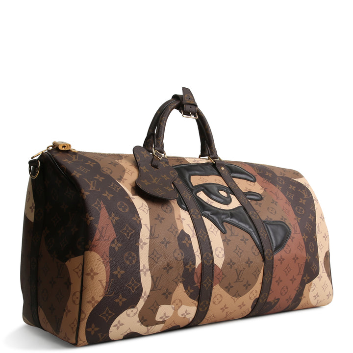 LOUIS VUITTON x Kids Super Keepall Bandouliere 55