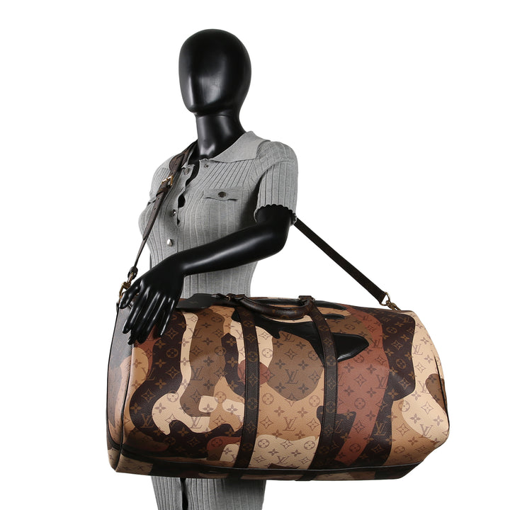 LOUIS VUITTON x Kids Super Keepall Bandouliere 55