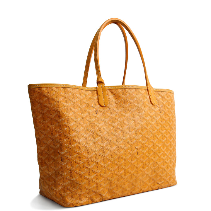 GOYARD Goyardine St. Louis Tote PM w/ Pouch - Yellow